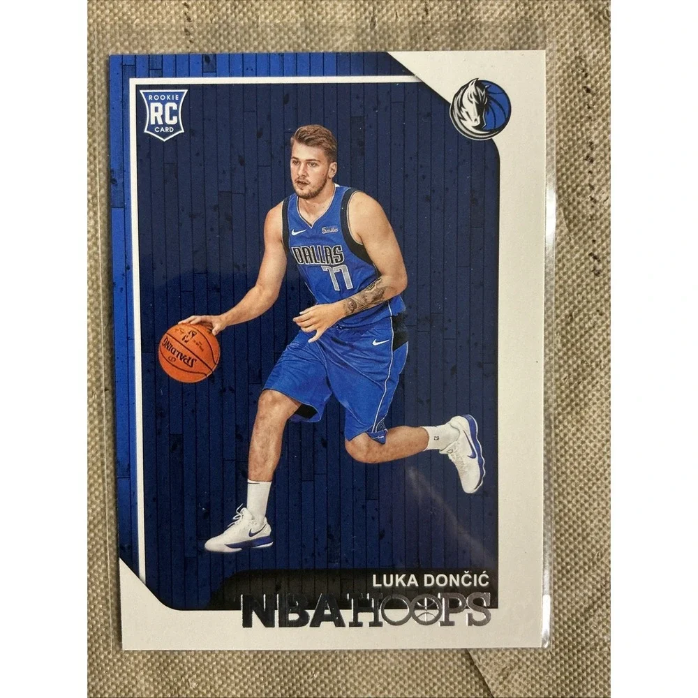 Luka Doncic 2018-19 Panini NBA Hoops‎ RC #268 Mavs Lakers
